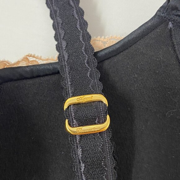 Agent Provocateur Molly Black Silk Bra 34E NWT - Picture 12 of 14